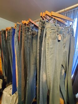 Women's denim jeans pants 50 pair resale