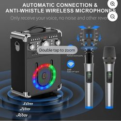 Bluetooth Speaker Karaoke 