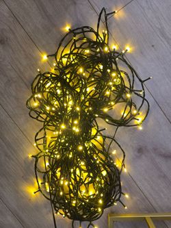 Warm White LED String Lights 100ft