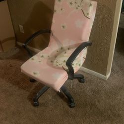 Office Chair With Cover (MOVING SALE)