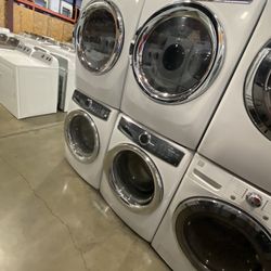 ELECTROLUX XL STEAM WASHER DRYER SET FREE WARRANTY ATTACHMENTS DELIVERY etc.