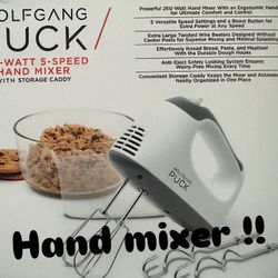 Hand Mixer 