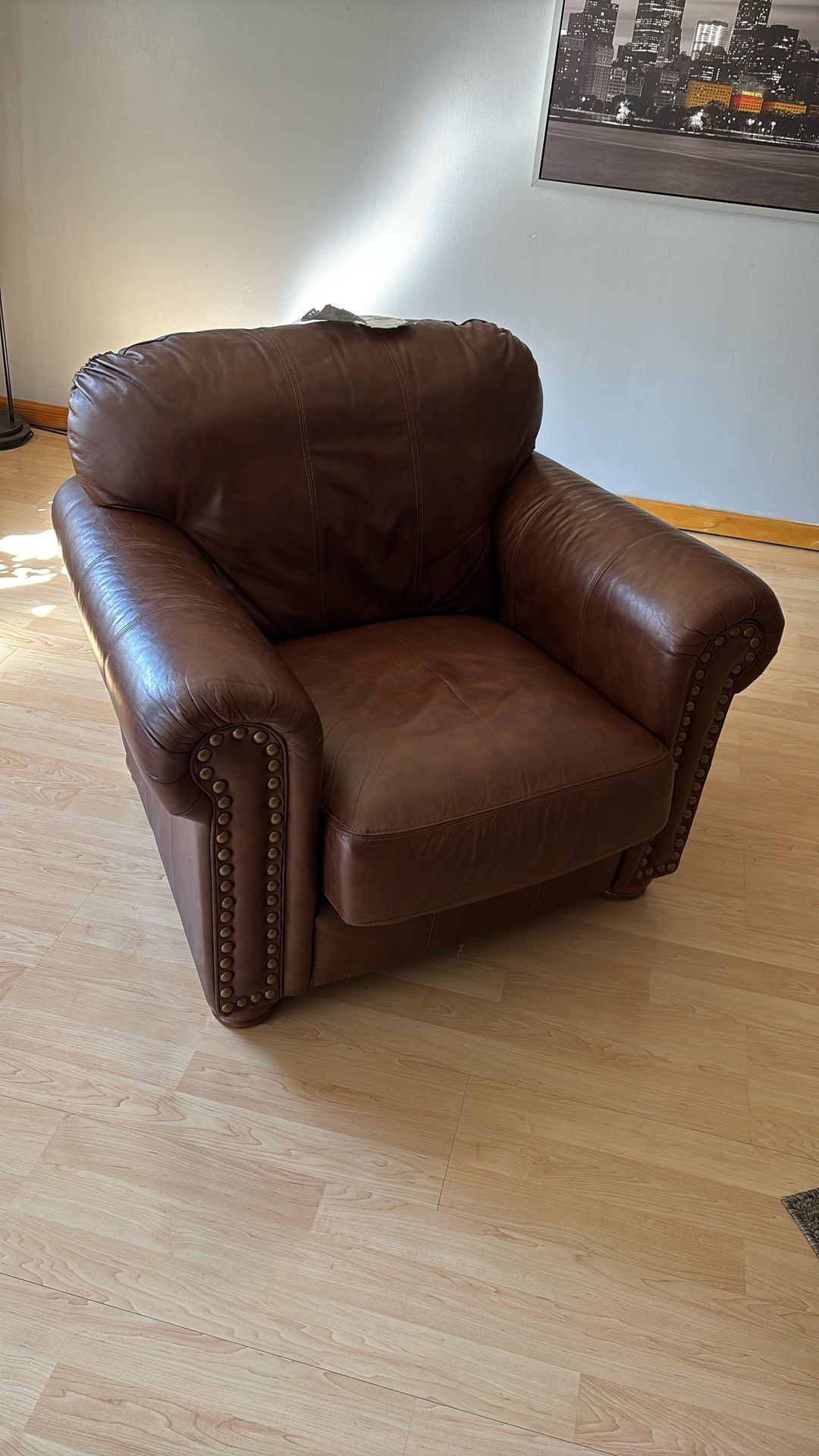 Leather New Sofa Chair 