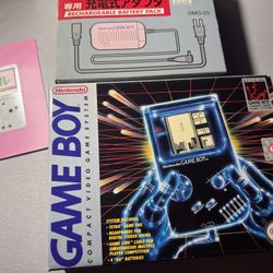 Nintendo Game Boy DMG-01 Tetris Set CIB + DMG-03 Charger NEW