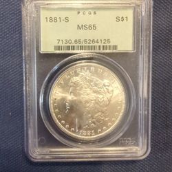 1881-S Morgan Silver Dollar