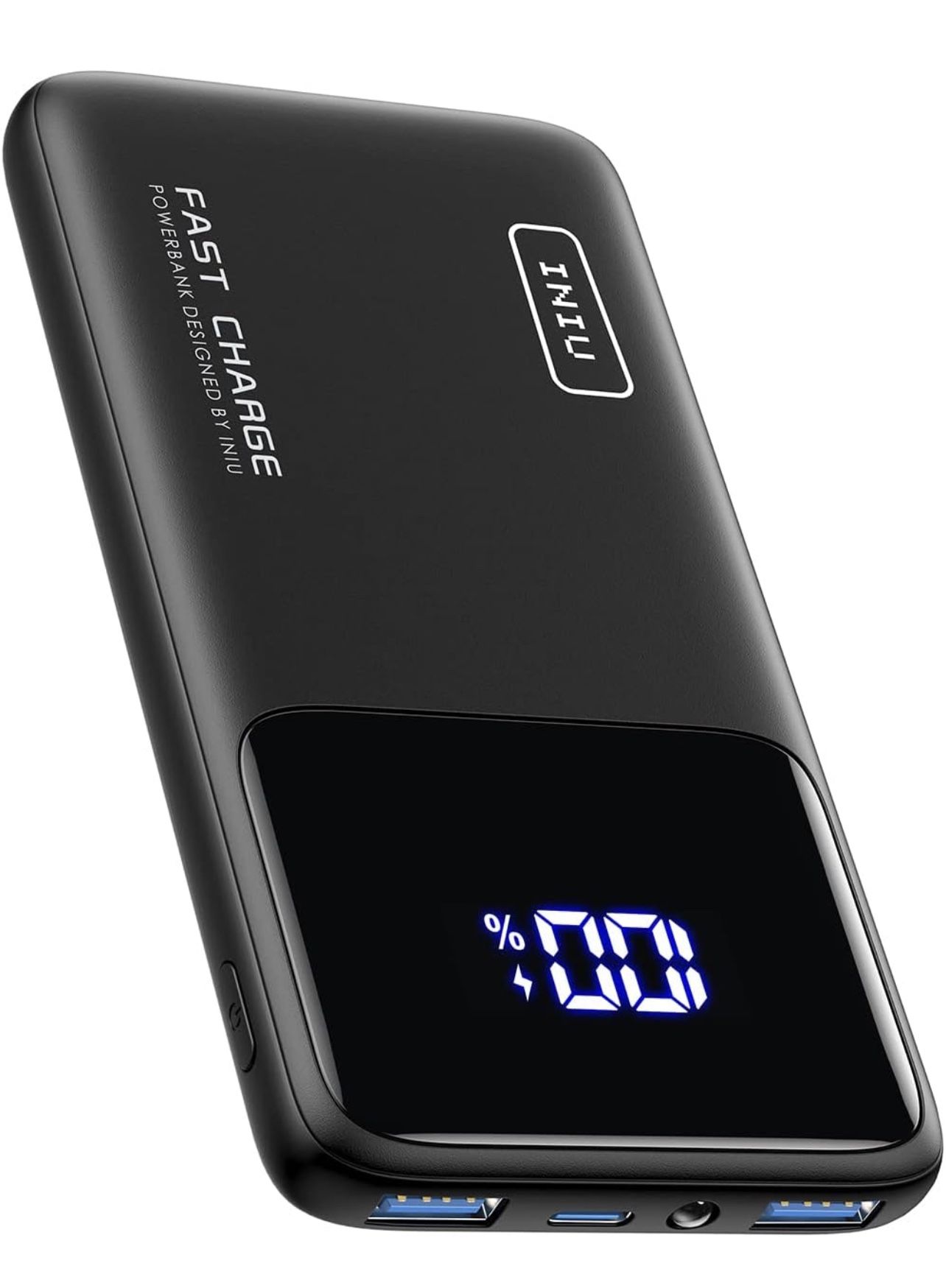 INIU PORTABLE CHARGER BLACK PD 22.5W 10500mAh