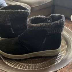 Black Suede Boots