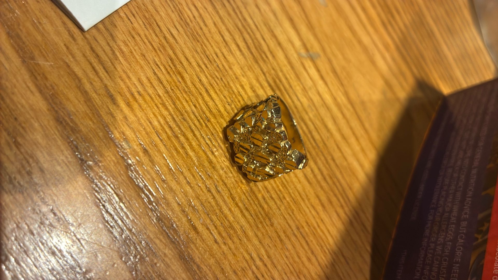 10k nugget Ring