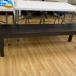 Black Bench (2 Available)