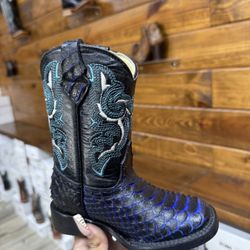 piton azul boot