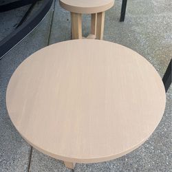 Coffee table and side table