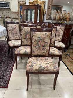 Elegant Ethan Allen Dining Chairs - Set of 8🌷