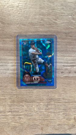 2023 Topps Chrome Casey Schmitt Aqua 9/175#USC169