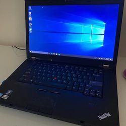 Lenovo Thinkpad 15.6" Laptop Intel Quad Core i7 CPU 16 GB RAM 500 GB SSD 1080P LCD Webcam Wi-Fi & Bluetooth Wireless Windows 10 Professional 