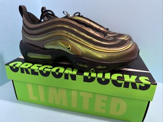 Size 10 Nike Air Max 95/97 ‘Storm’ Oregon Ducks PE