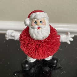 Vintage Santa Clause Josh Ball Christmas Rubber Ball