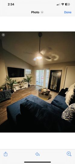 2 Large Black IKEA Mirror