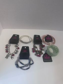 6 New paparazzi Bracelets