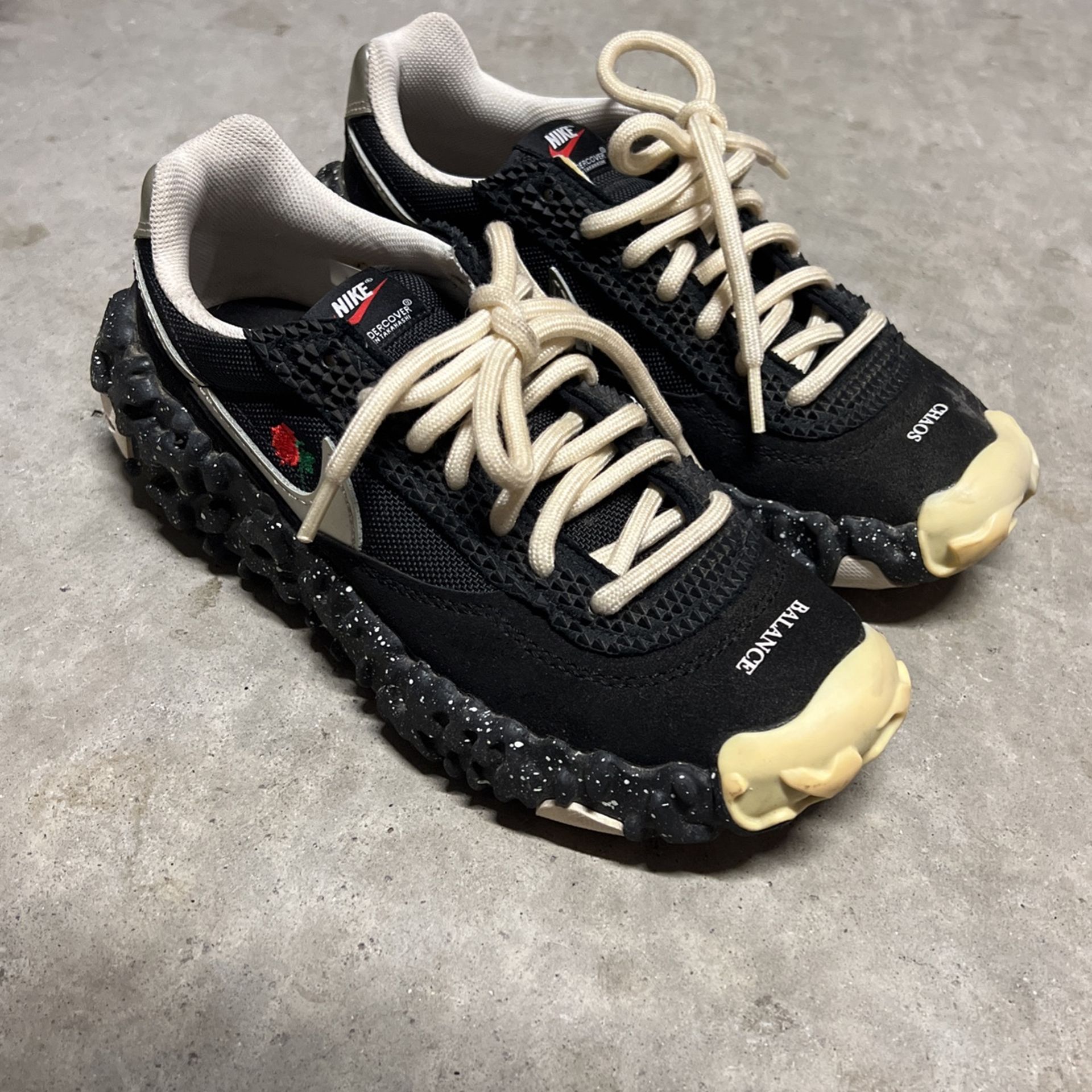 Nike Undercover Overbreak Black Size 7