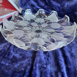 Elegant Glass Serving Platter