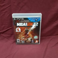 NBA 2K12 Sony PlayStation 3 PS3 Video Game