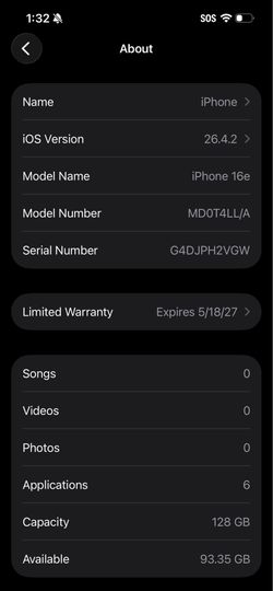 iPhone 16 e