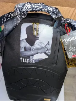 tupac limited edition sprayground back pack