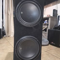 2 12" Jl Audio 12w3v3-d4 