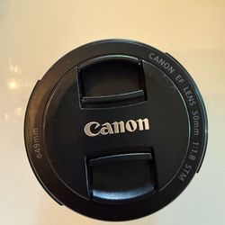 Canon 50mm EF lens STM