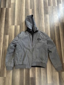 Vintage Reversible Harley Biker Jacket