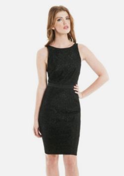 Guess By Marciano Black Charlyn Lace Pencil Dress