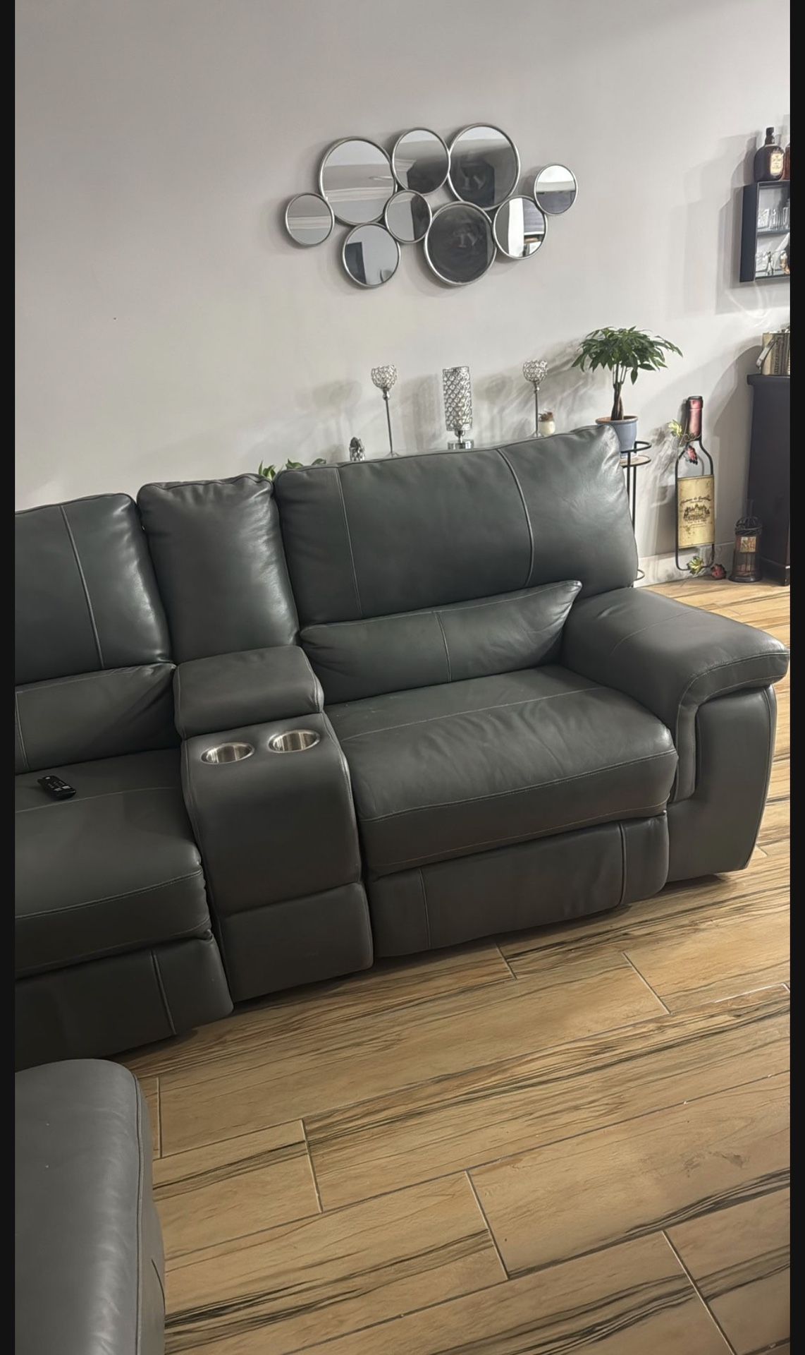 Sofa Set 6 Pcs/ Recliner System