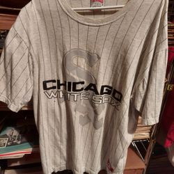 Vintage Chicago White Sox Pinstriped Shirt