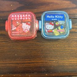 Hello Kitty Bento Box Erasers