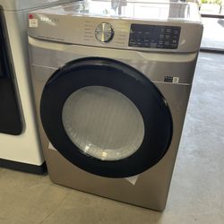 Samsung Front Load Electric Dryer In Champagne 