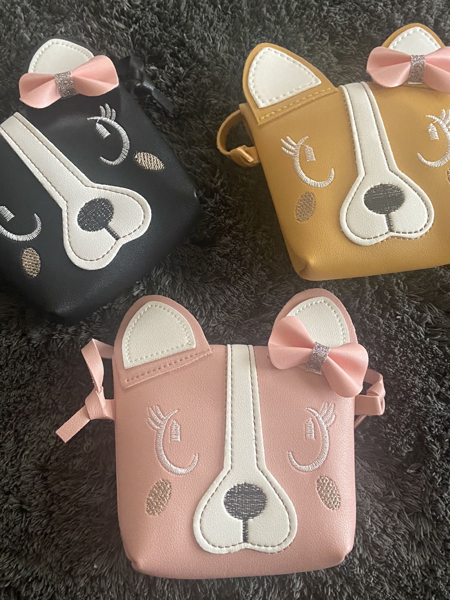 Dog Purse With Bow For Girls