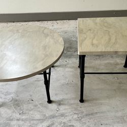 Matching Coffee Table & Side Table 