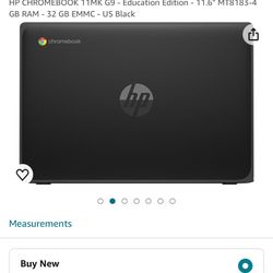 HP Chromebook 11MK G9 EE