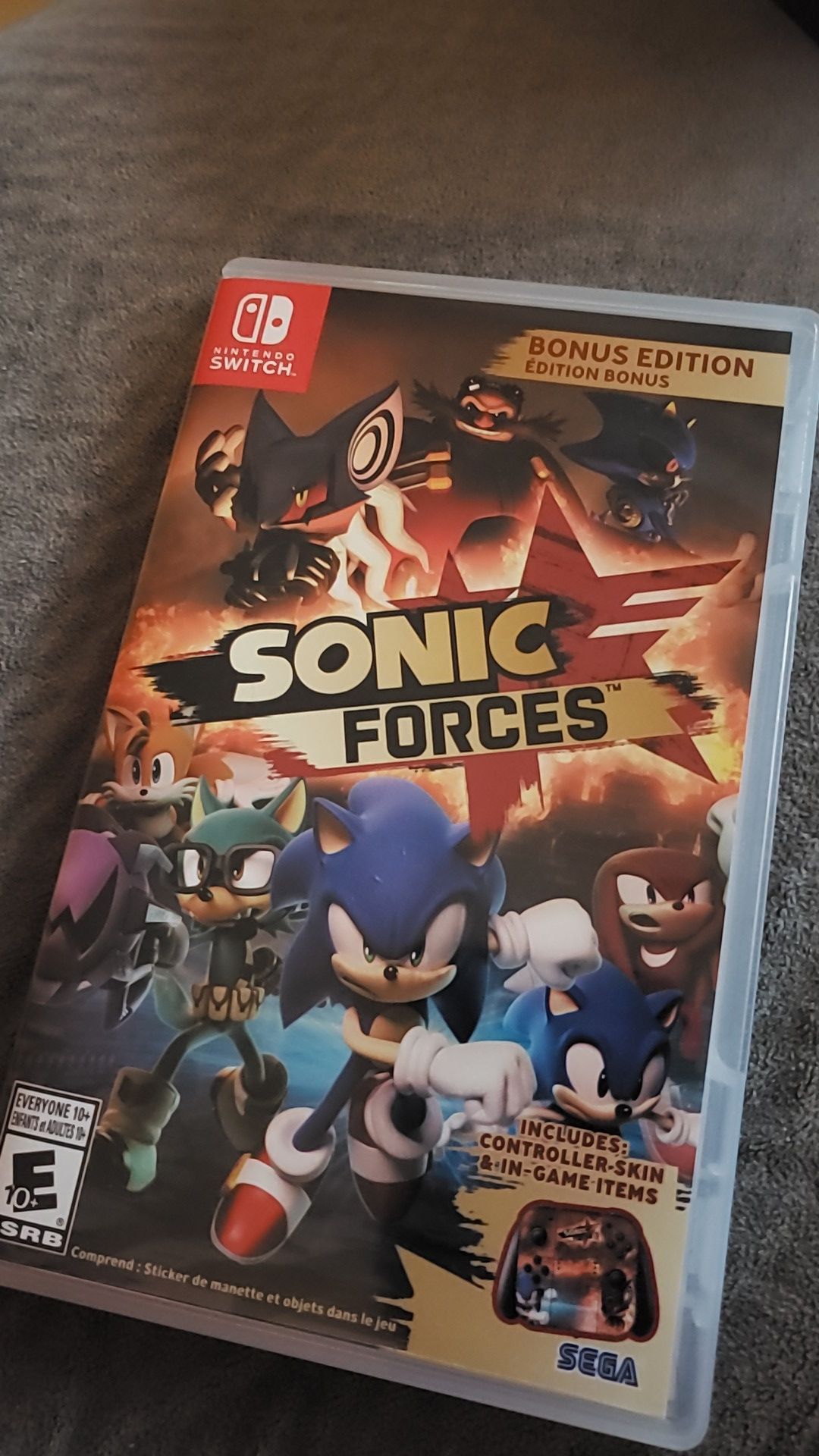 Sonic forces Nintendo switch