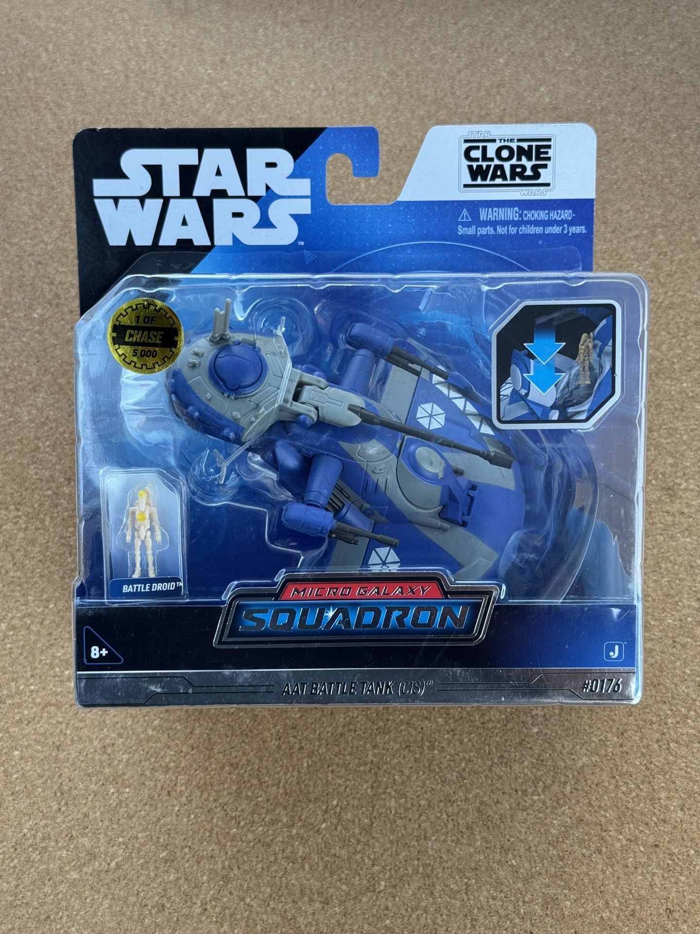 Star Wars Micro Galaxy Squadron AAT Battle Tank Chase 1 of 5000 The Clone Wars