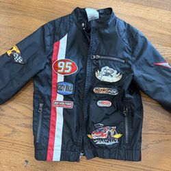 Kids Lightning McQueen Jacket Size 4