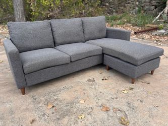 *FREE DELIVERY* Ashely Furniture Light Gray Reversible Sectional