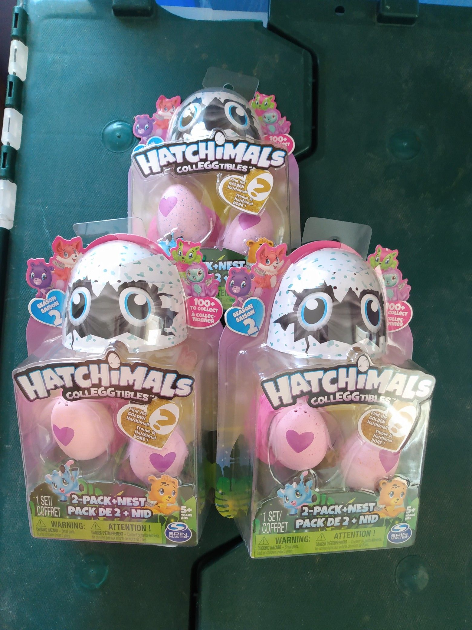 Hatchimals season 2. 2pk w/nest. New on card