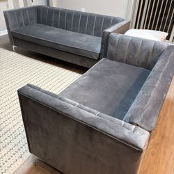 Suede Couches