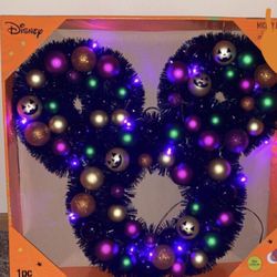Brand New Halloween Mickey Mouse  Wreath 