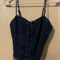 Cute Corset Top , Medium! 