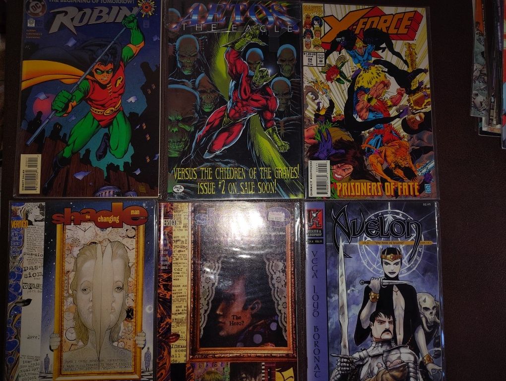 New Comics In Plastic