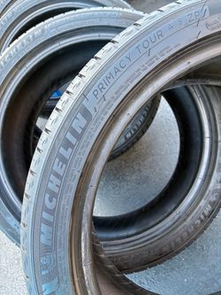 Set of 4 Michelin Primacy Tour A/S ZP Tires 245/40/19