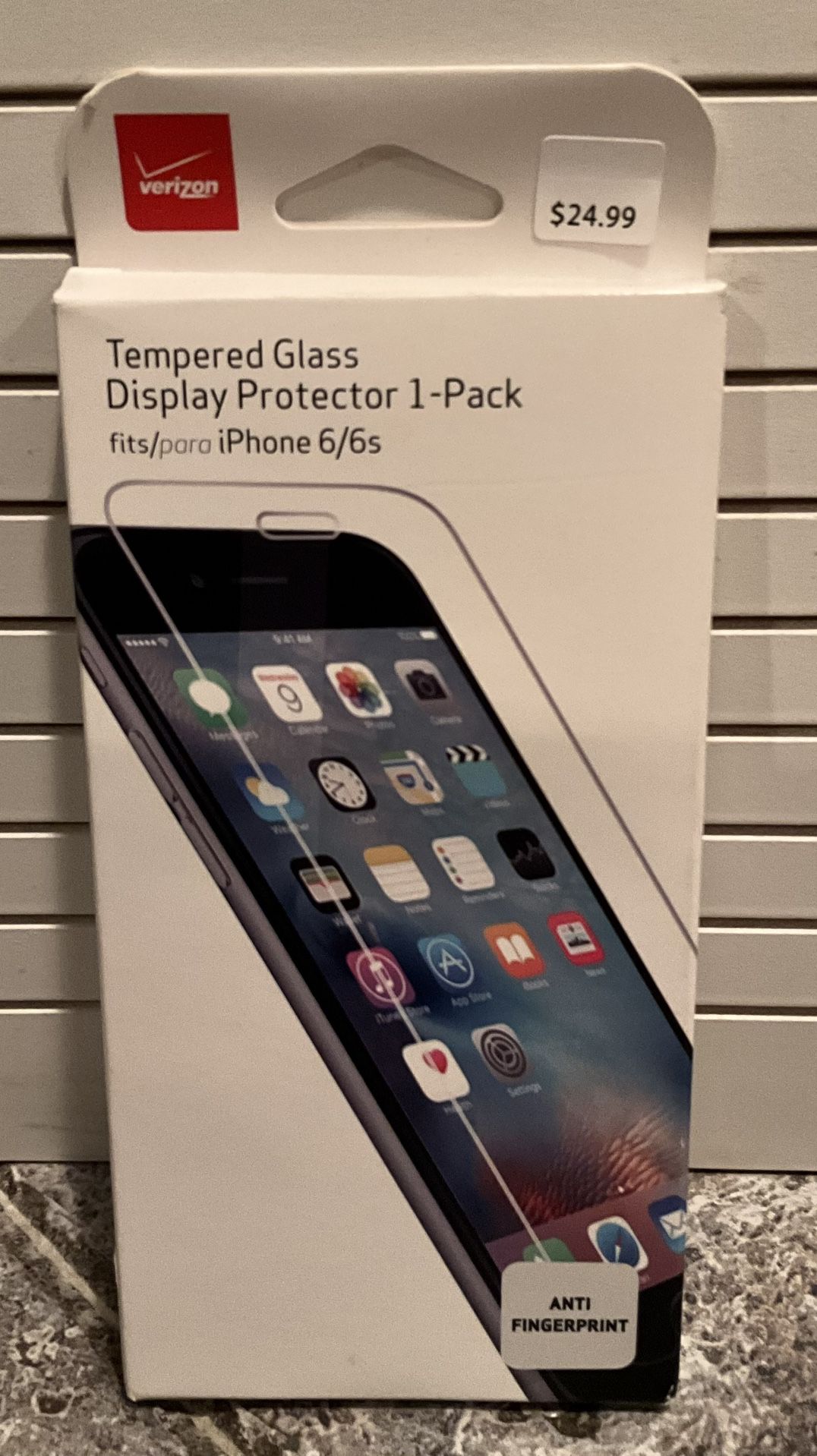 Verizon Tempered Glass Display Protector iPhone 6/6s
