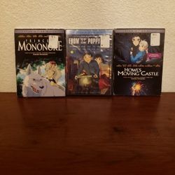 Studio Ghibli DVDS (READ DESC.)